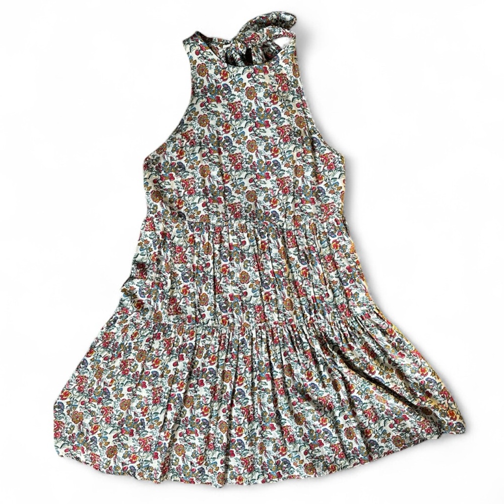 NATURAL LIFE Multicolor Floral Dress Size S
